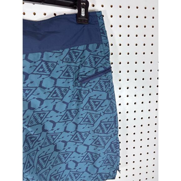 Patagonia Planing fish print board shorts size 31 - Picture 6 of 7